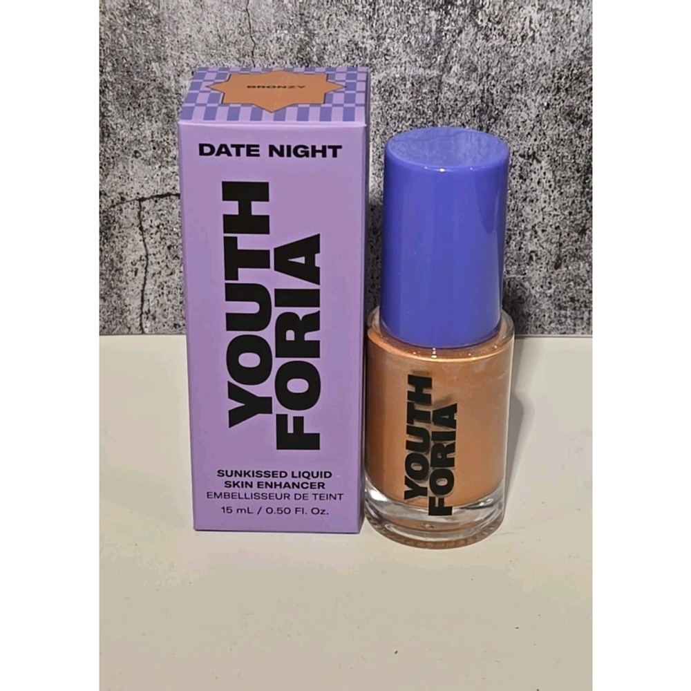 Youth Foria Date Night Sunkissed Liquid Skin Enhancer Bronzy NIB (105)